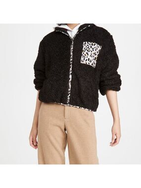Nwt Plush Apparel | Cheetah Fleece Jacket